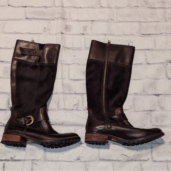 Timberland tall leather Bethel boots 10 - Picture 4 of 8